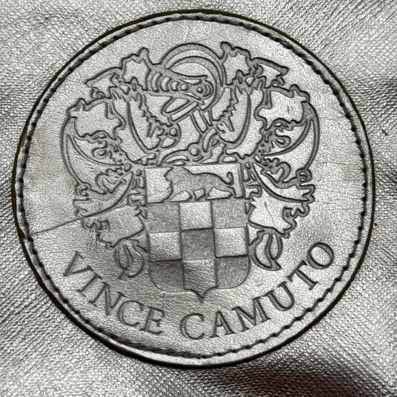 Vince Camuto Silver Cosmetic Bag 5”x 6” - Picture 13 of 13